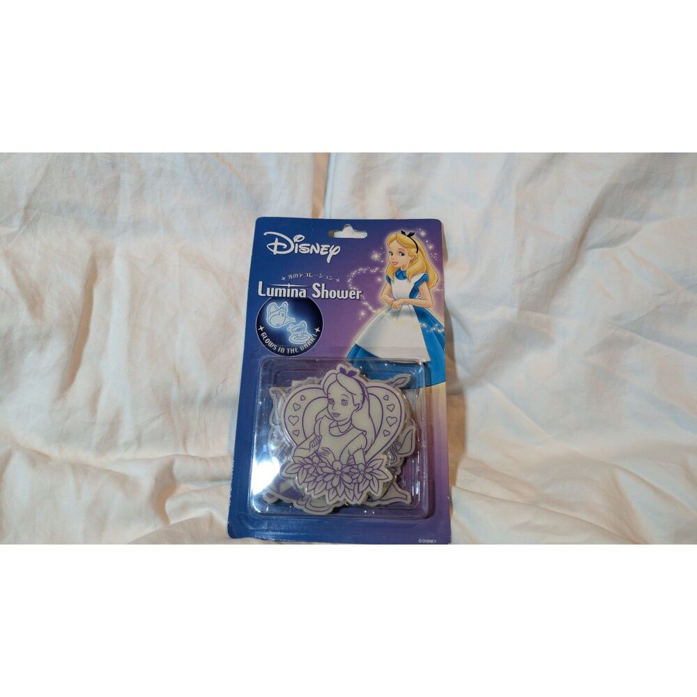 Disney Japan Alice Lumina Shower Glow in the Dark Decoration